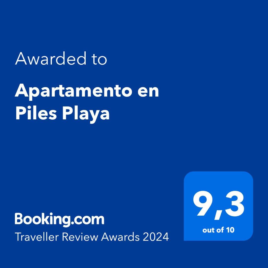 Apartamento En Piles Playa 외부 사진